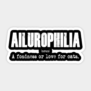 Ailurophilia Sticker